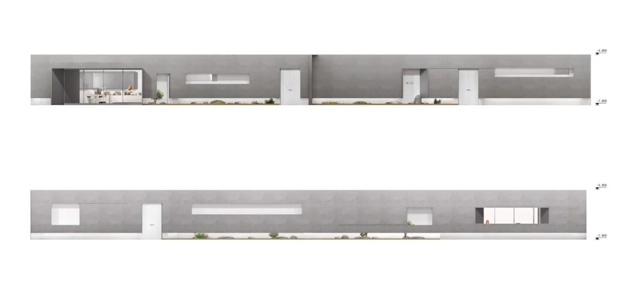 BIM Architecture | Interior Space - Beijing Manhe Art Center/RSAA/Zhuang Ziyu Studio