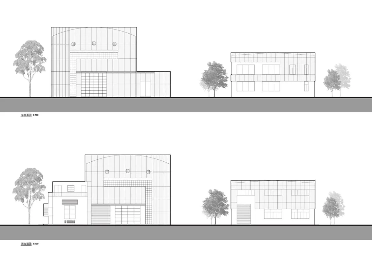 BIM Architecture | Floating Box: Cloud Future Industrial Park/Grid Design