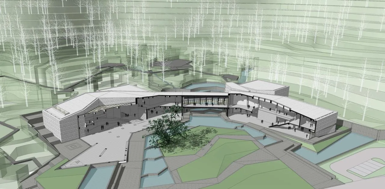 BIM Architecture | Writing of 'Land' -- Design Thinking of Mount Sanqing Geological Museum/Architectural Design and Research Institute of Zhejiang University