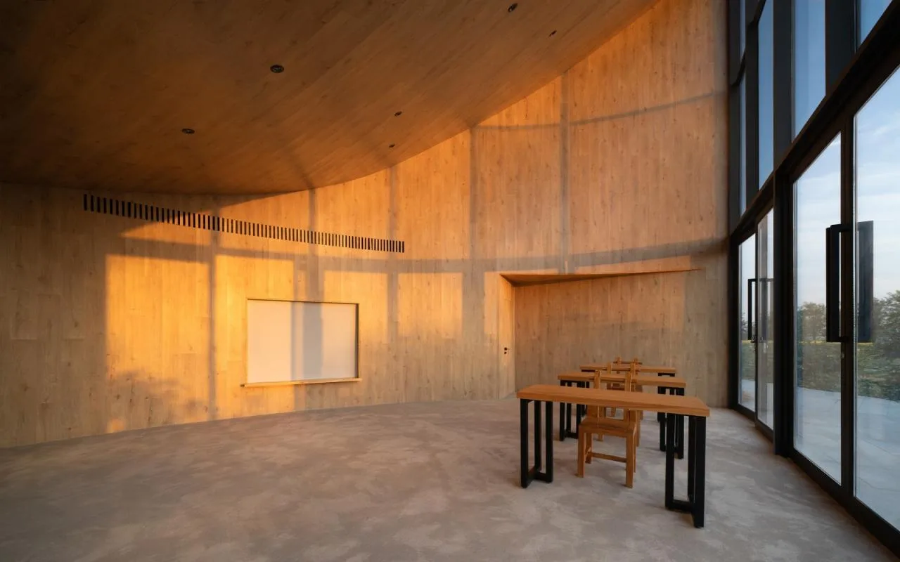 BIM Architecture | Yuntai Mountain Ice Chrysanthemum Field Library/One Tree Architecture