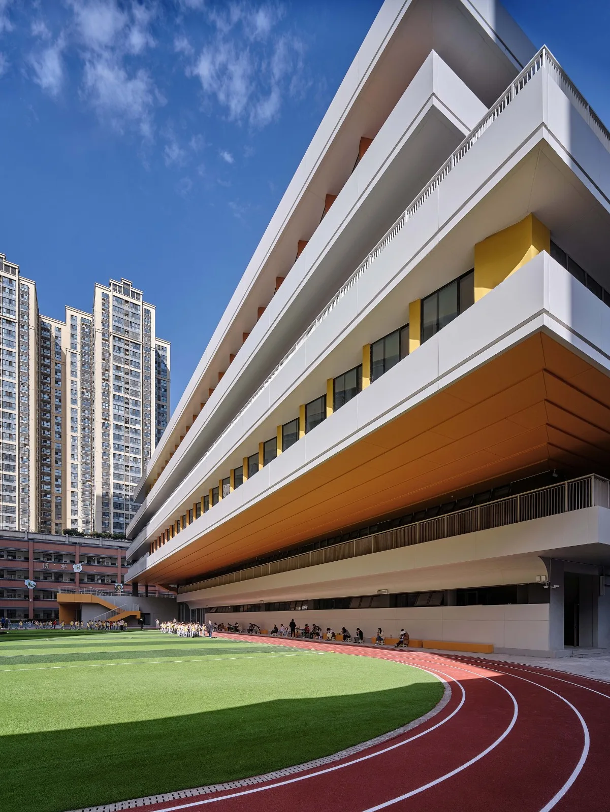BIM Architecture | Xi'an Weiyang Road Primary School Comprehensive Building/Qu Peiqing Studio of China Northwest Architectural Design and Research Institute