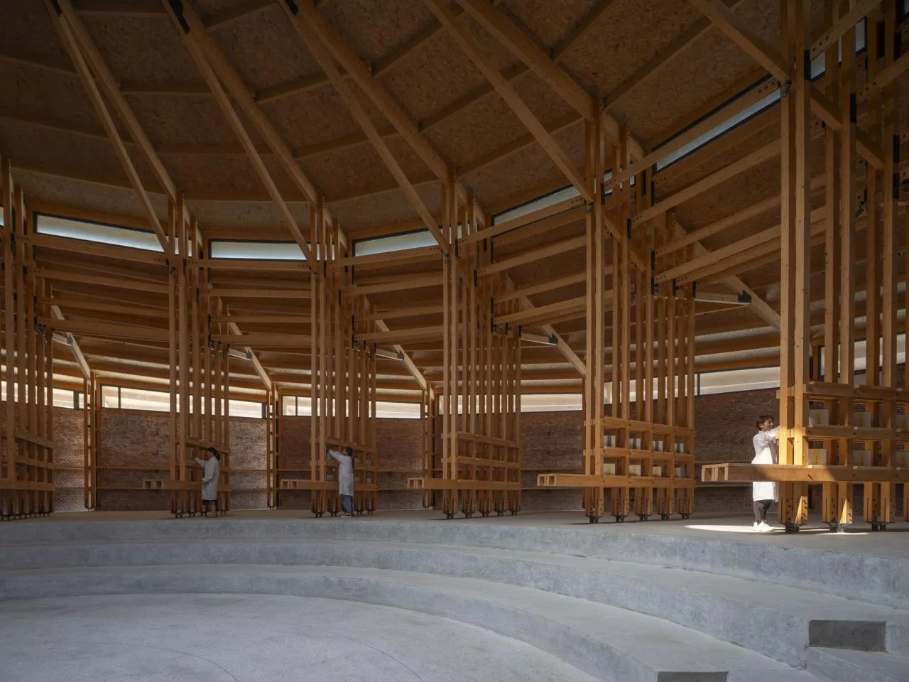 BIM Architecture | Skilled Craftsmanship Exhibition Hall/Luo Yujie Studio