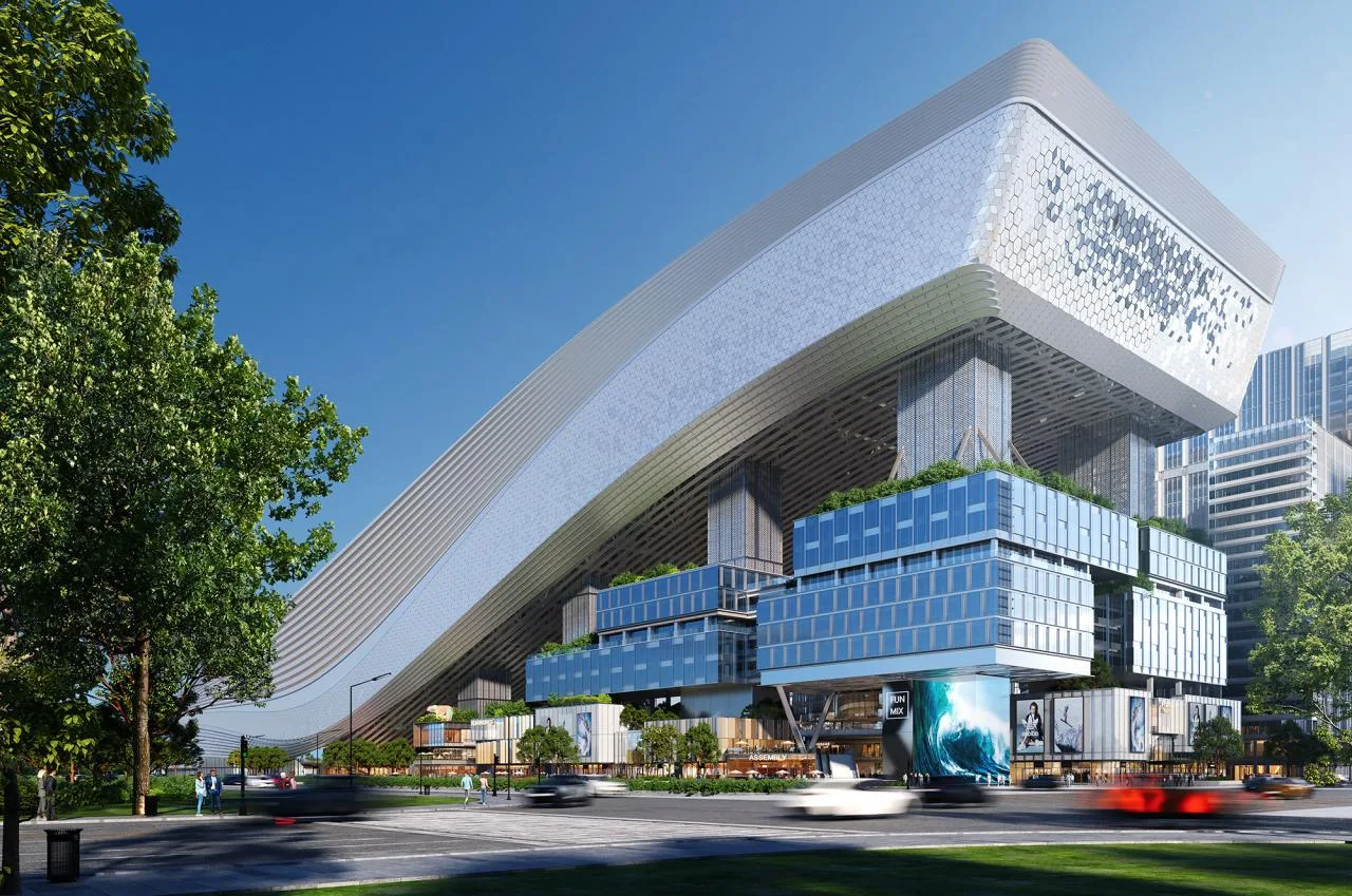 BIM Architecture | Shenzhen Qianhai · Huafa Ice and Snow World: The World's Largest Indoor Ski Center/10 Design