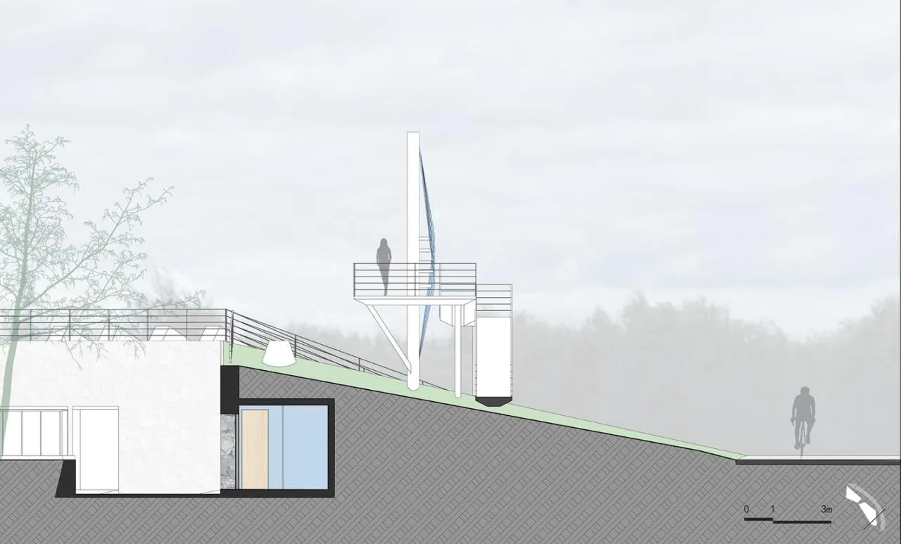 BIM Architecture | Fan's Homesickness: Ecological Corridor around Erhai Lake, Station 5/Sanwen Architecture