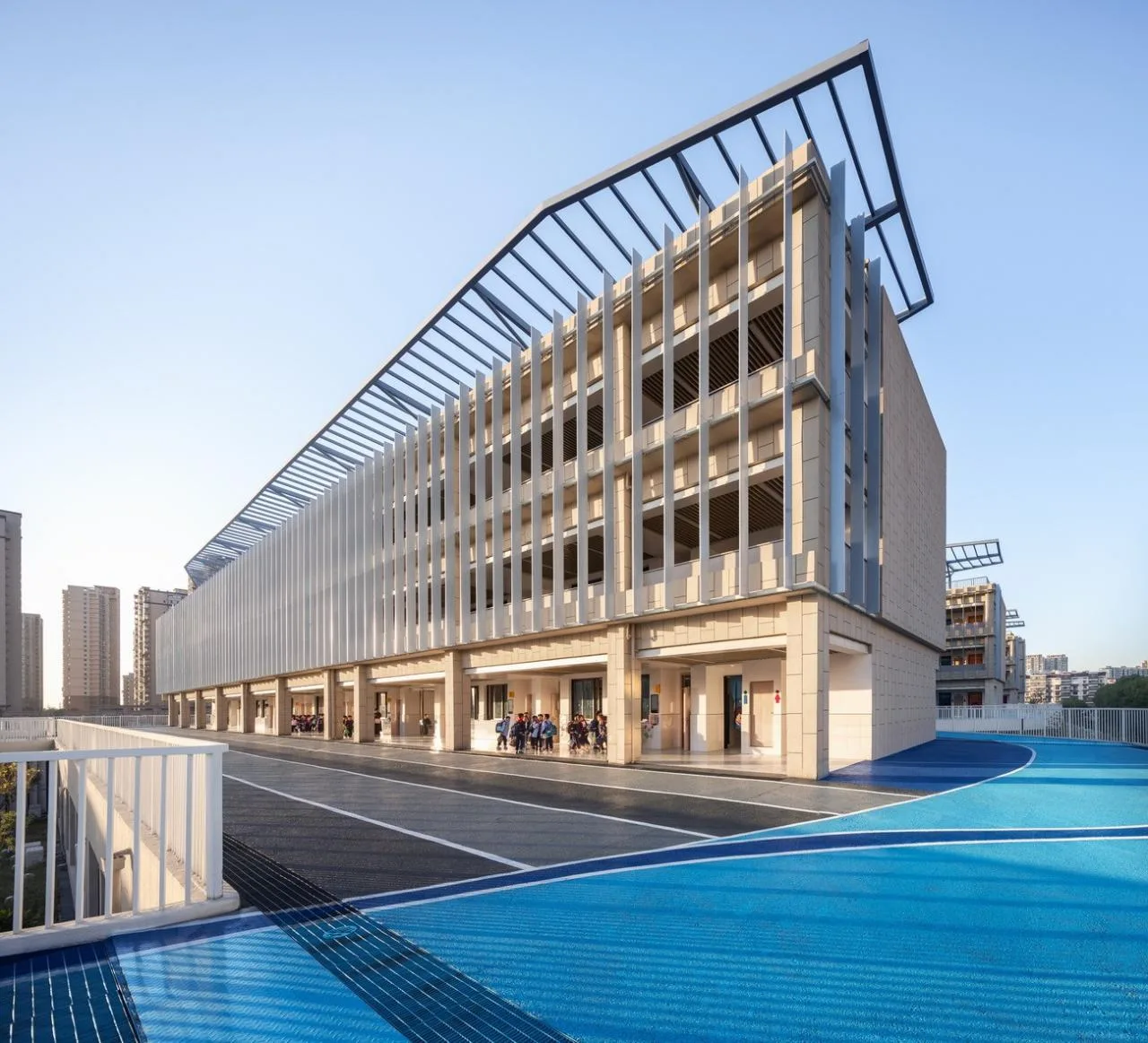 BIM Architecture | Mingming Experimental School/Mizhang Architecture