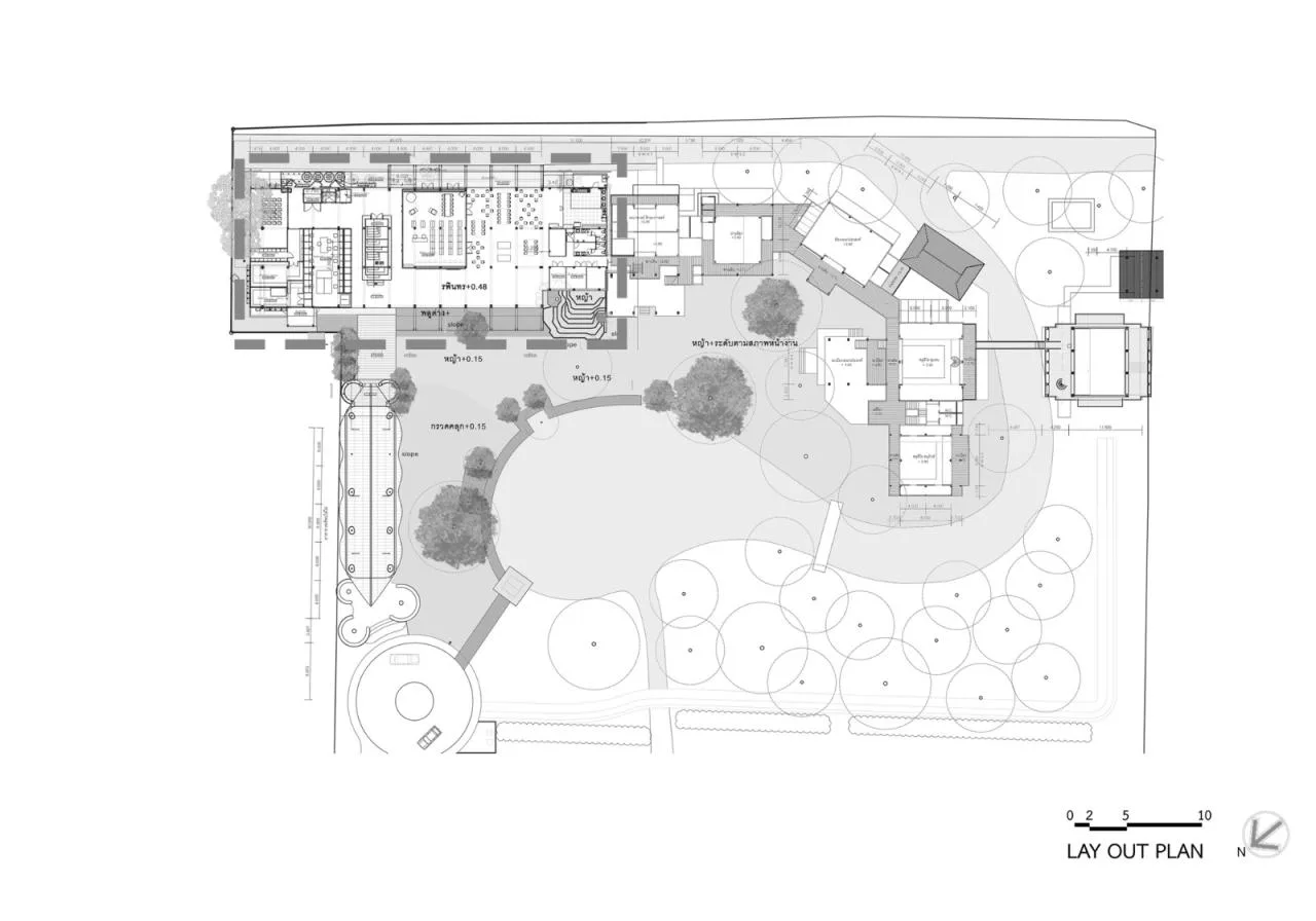 BIM Architecture | Architects' Community Life, Rabindhorn Building/Arsomsilp Community and Environmental Architects
