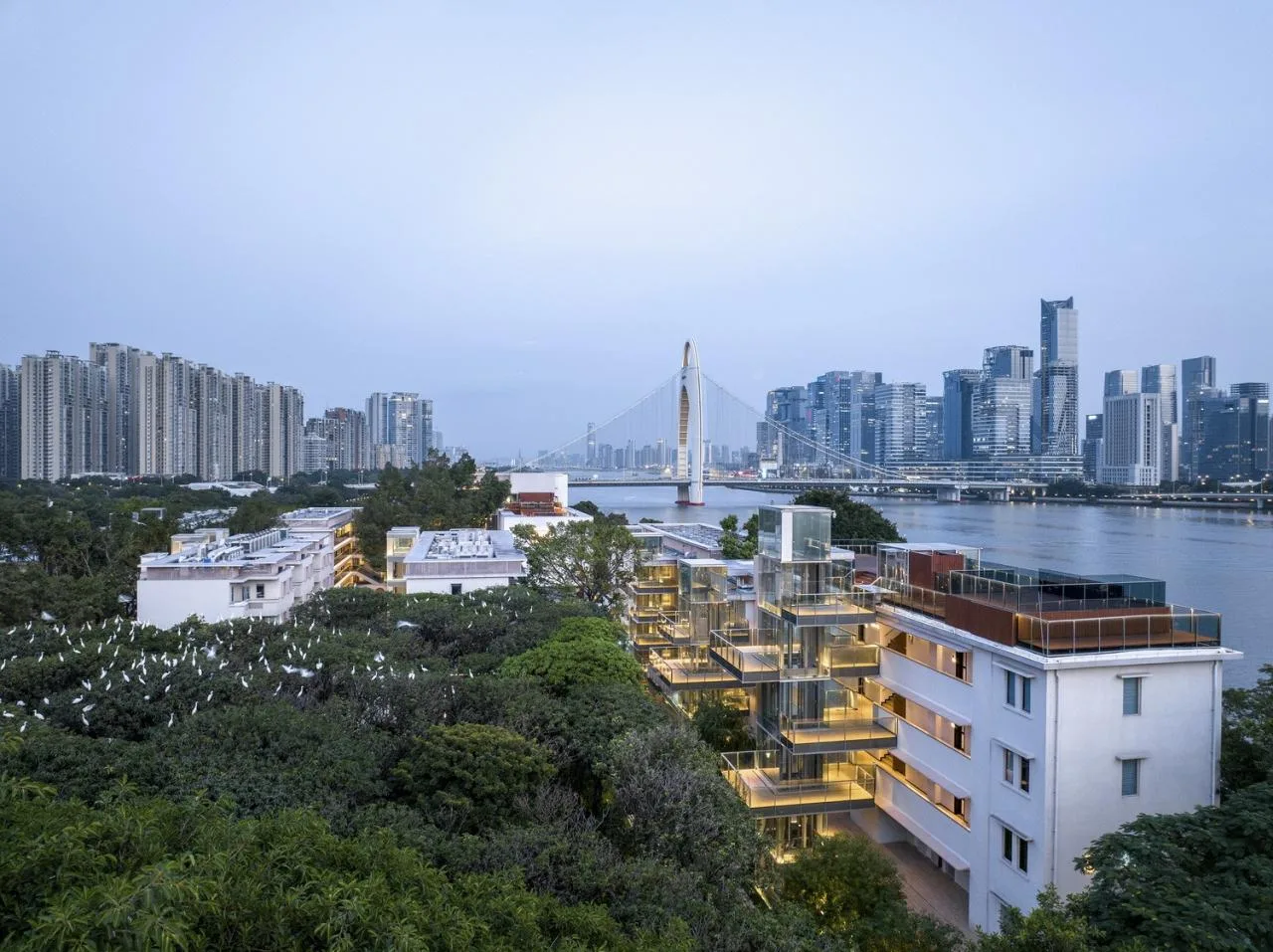 BIM Architecture | Renewal Concept and Implementation of Haixinsha Island in Guangzhou/XAA Xian Jianxiong Joint Architectural Design Firm