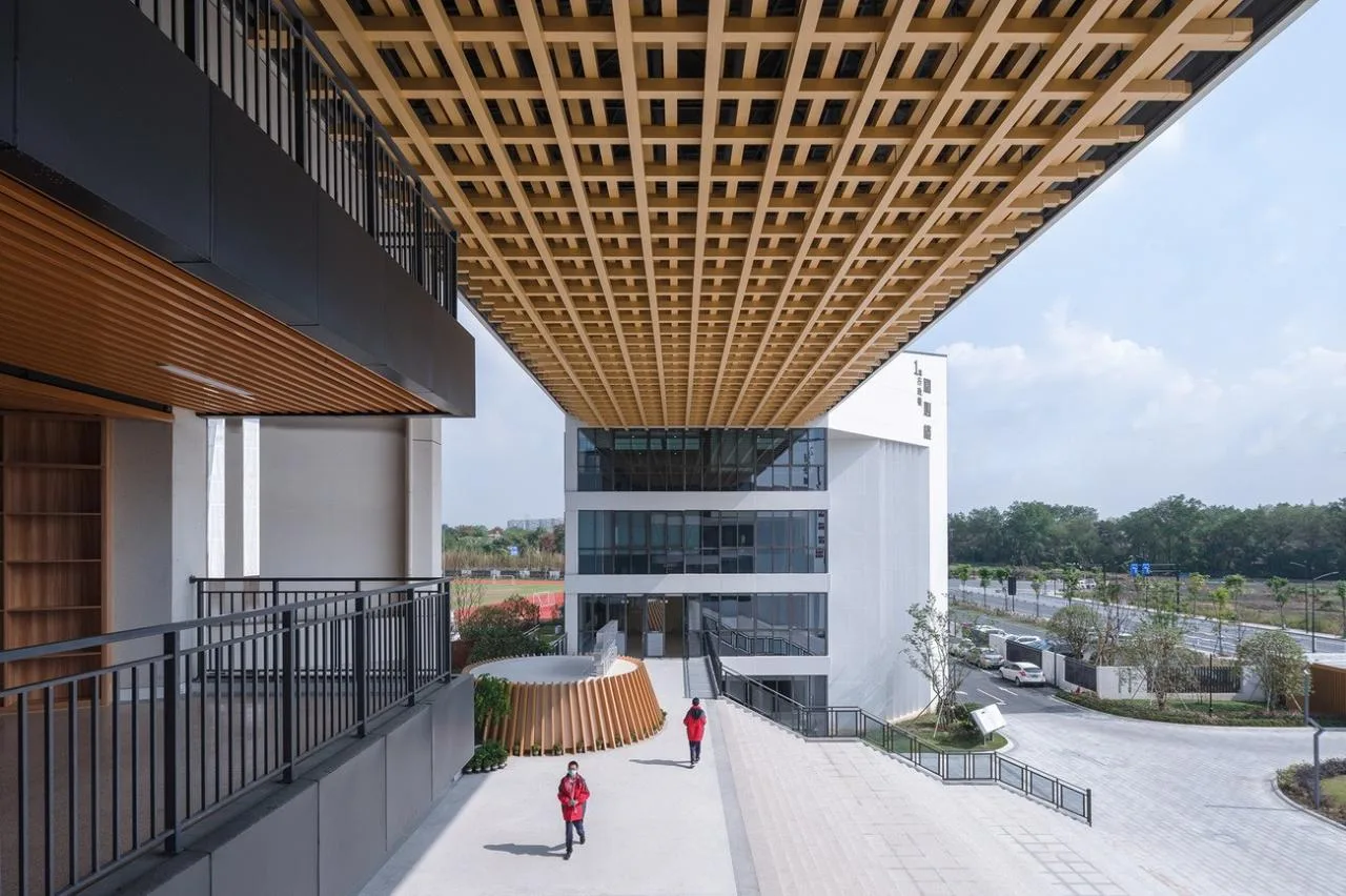 BIM Architecture | Hangzhou Zhongtai Middle School Architectural Design/LZGC Quantum Architecture City Design Firm+Zhejiang Jianyuan Architectural Planning and Design Institute