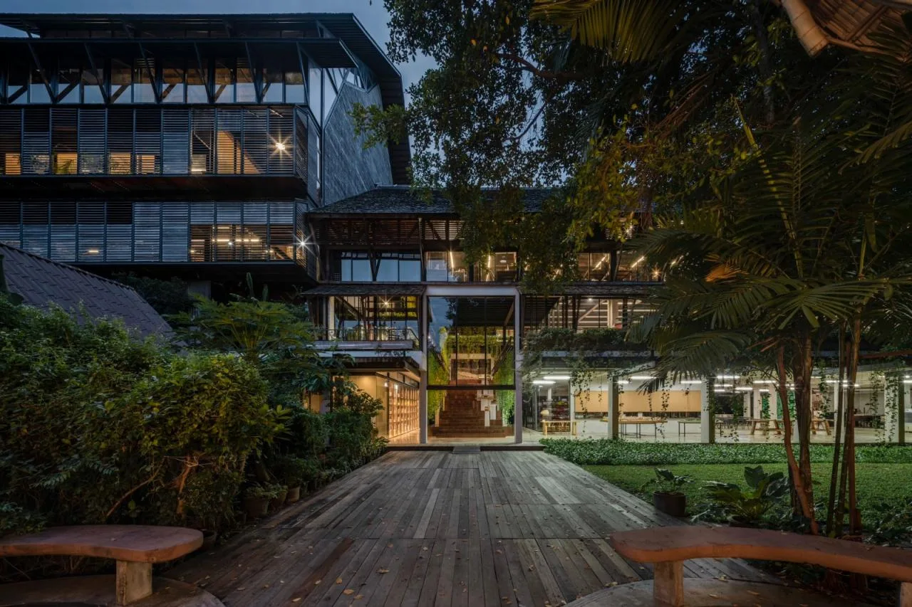 BIM Architecture | Architects' Community Life, Rabindhorn Building/Arsomsilp Community and Environmental Architects