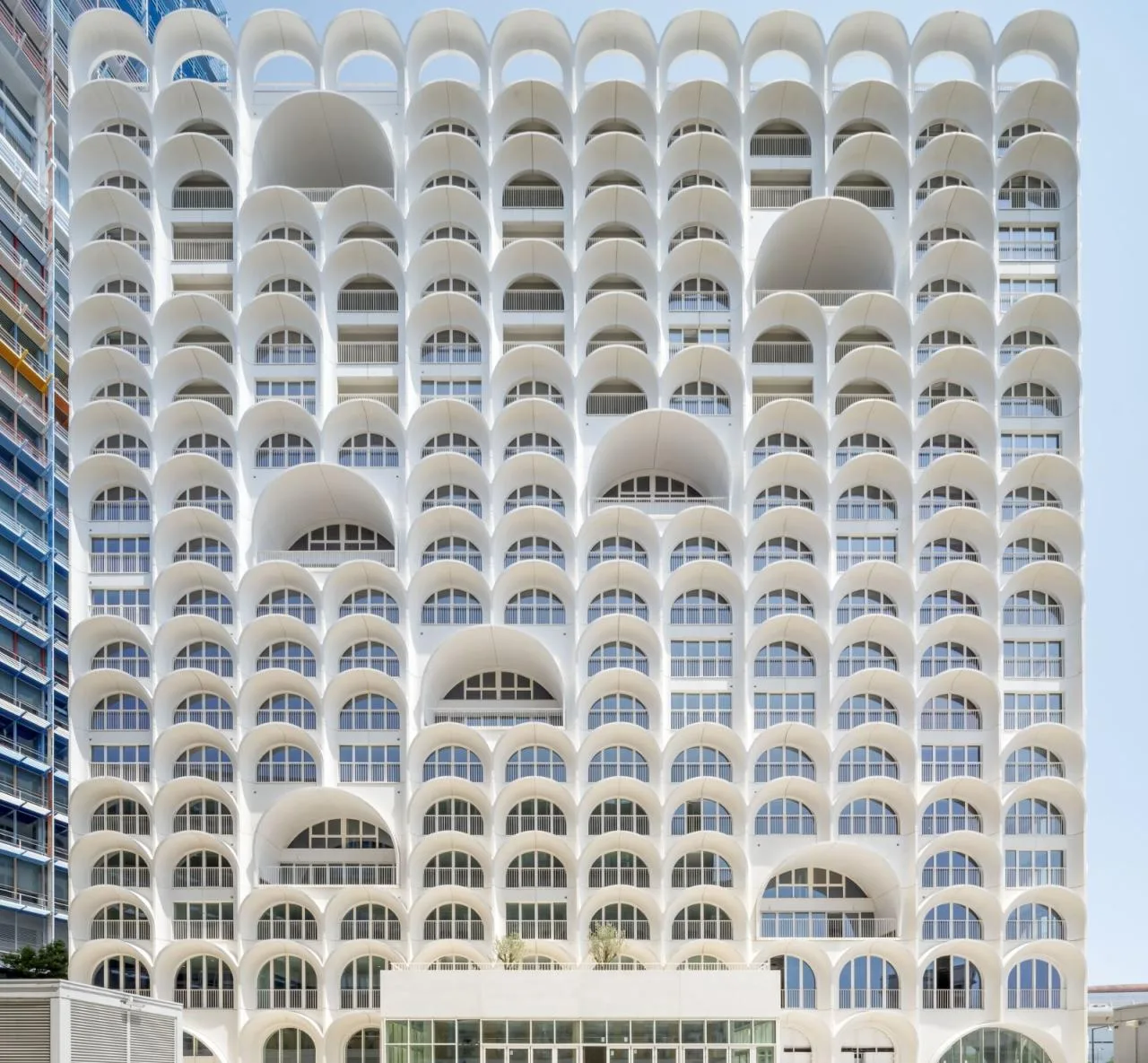 BIM Architecture | 414 Arches, 'Blue Gate' Residence/PietriArchitectors