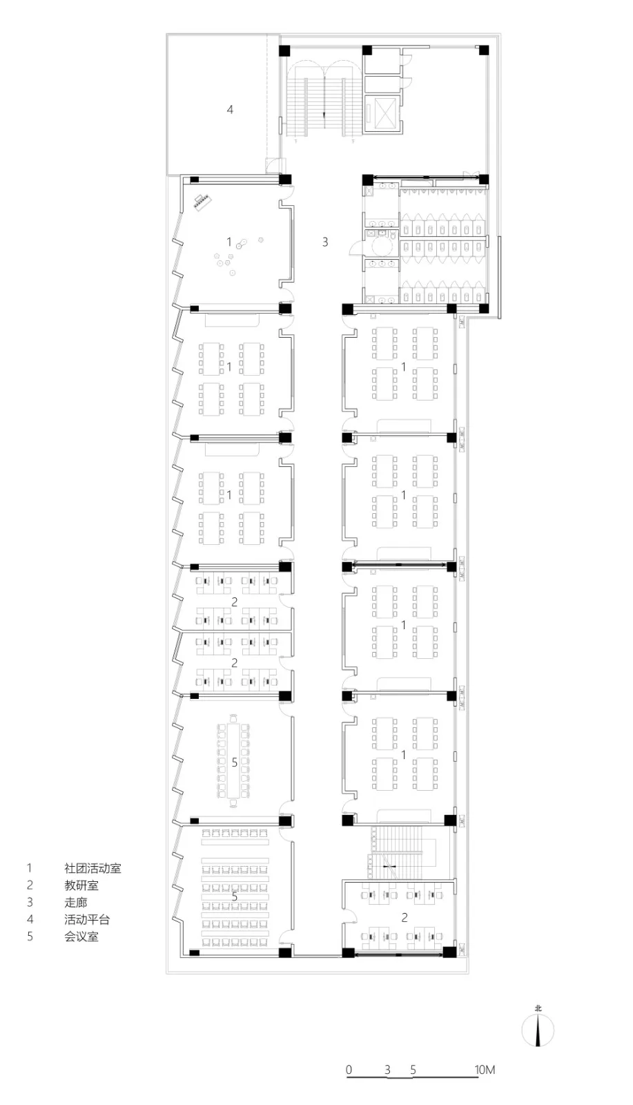 BIM Architecture | Xi'an Weiyang Road Primary School Comprehensive Building/Qu Peiqing Studio of China Northwest Architectural Design and Research Institute