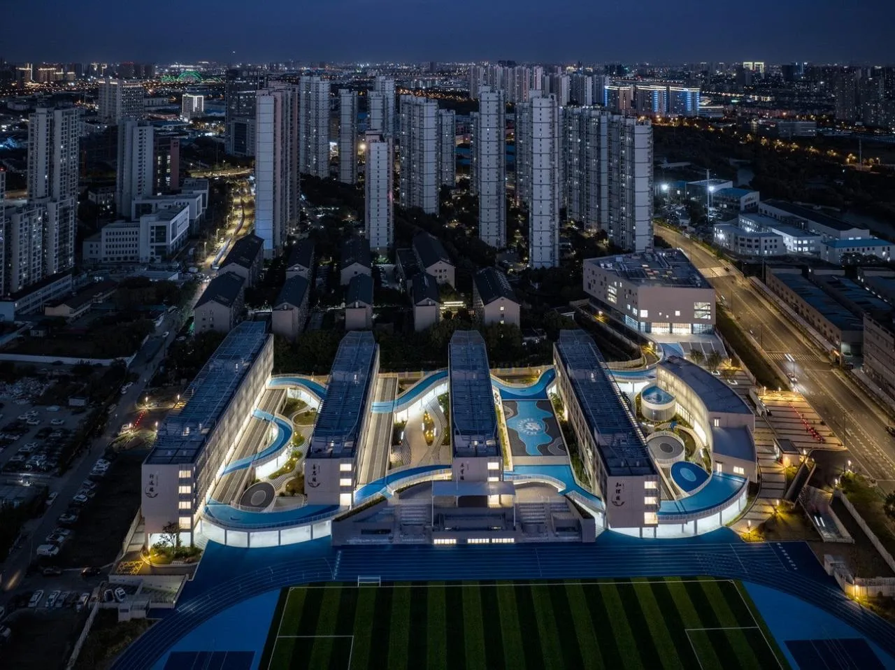 BIM Architecture | Mingming Experimental School/Mizhang Architecture
