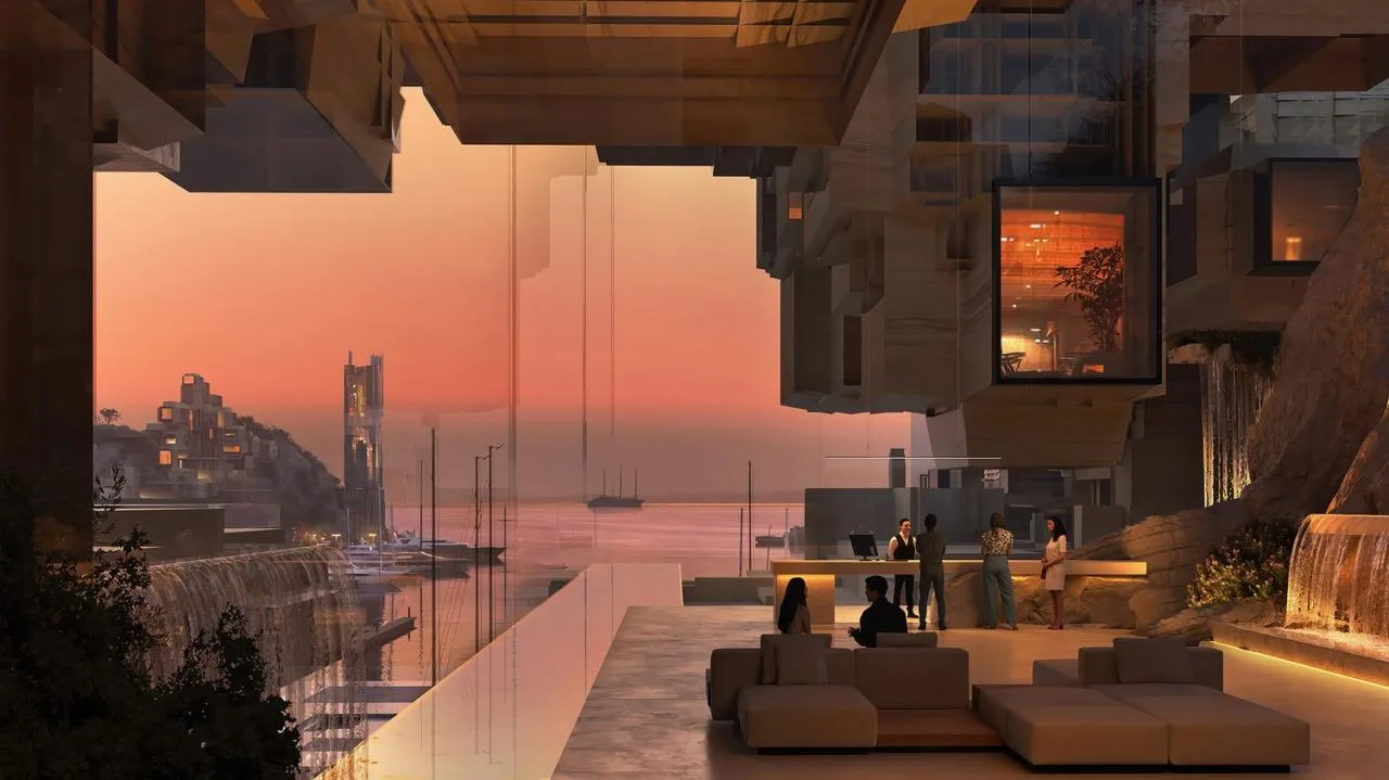 BIM Architecture | Creating Another Ultra Modern Coastal Recreation City for NEOM - Norlana/10 Design