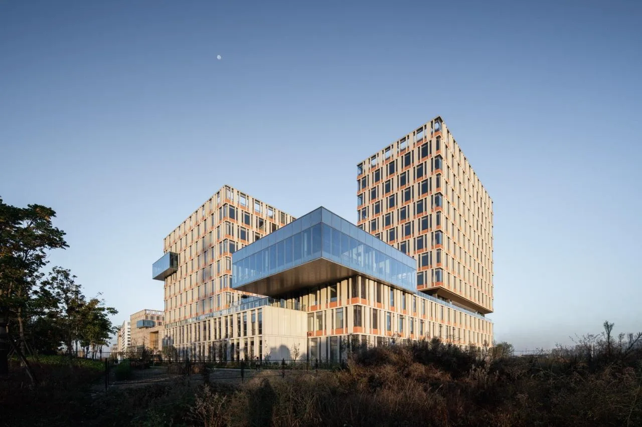 BIM Architecture | Industrial Upstairs Mode Iteration: Hangzhou Zhongenergy-saving (Fuyang) Environmental Protection Industrial Park/Line+Meng Fanhao's New Work