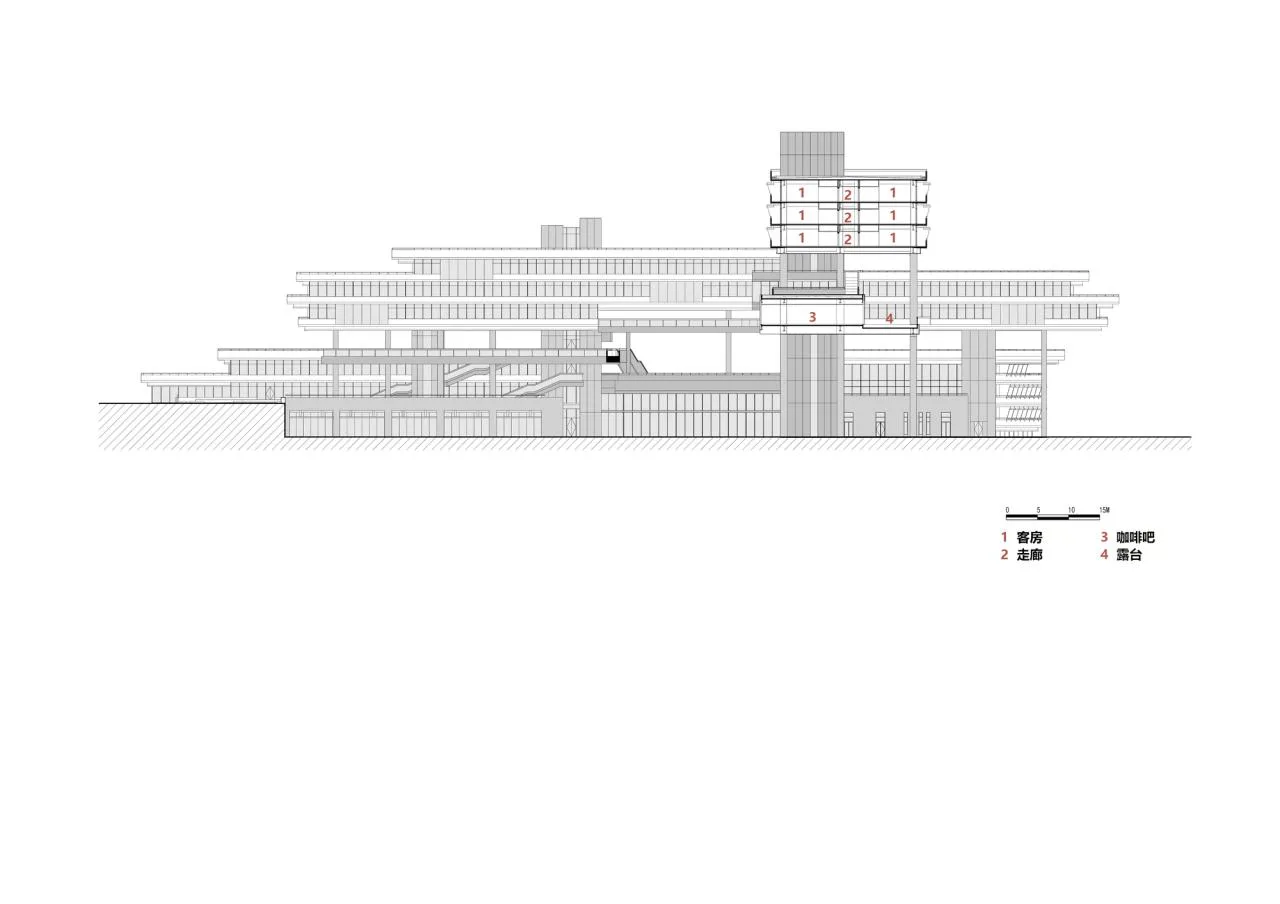 BIM Architecture | Xuzhou Garden Expo Park Dangkou Hotel/Architectural Landscape Design