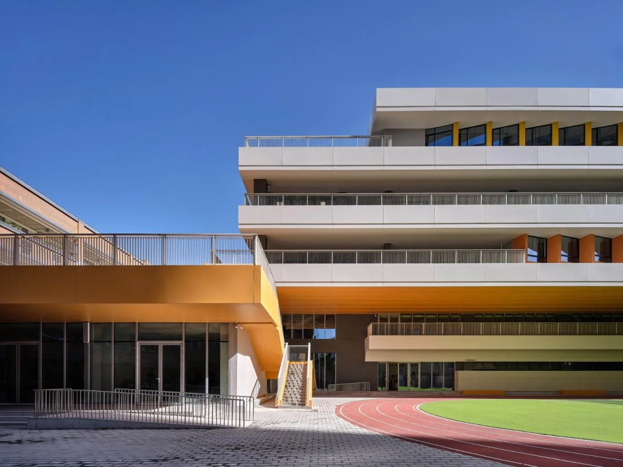 BIM Architecture | Xi'an Weiyang Road Primary School Comprehensive Building/Qu Peiqing Studio of China Northwest Architectural Design and Research Institute