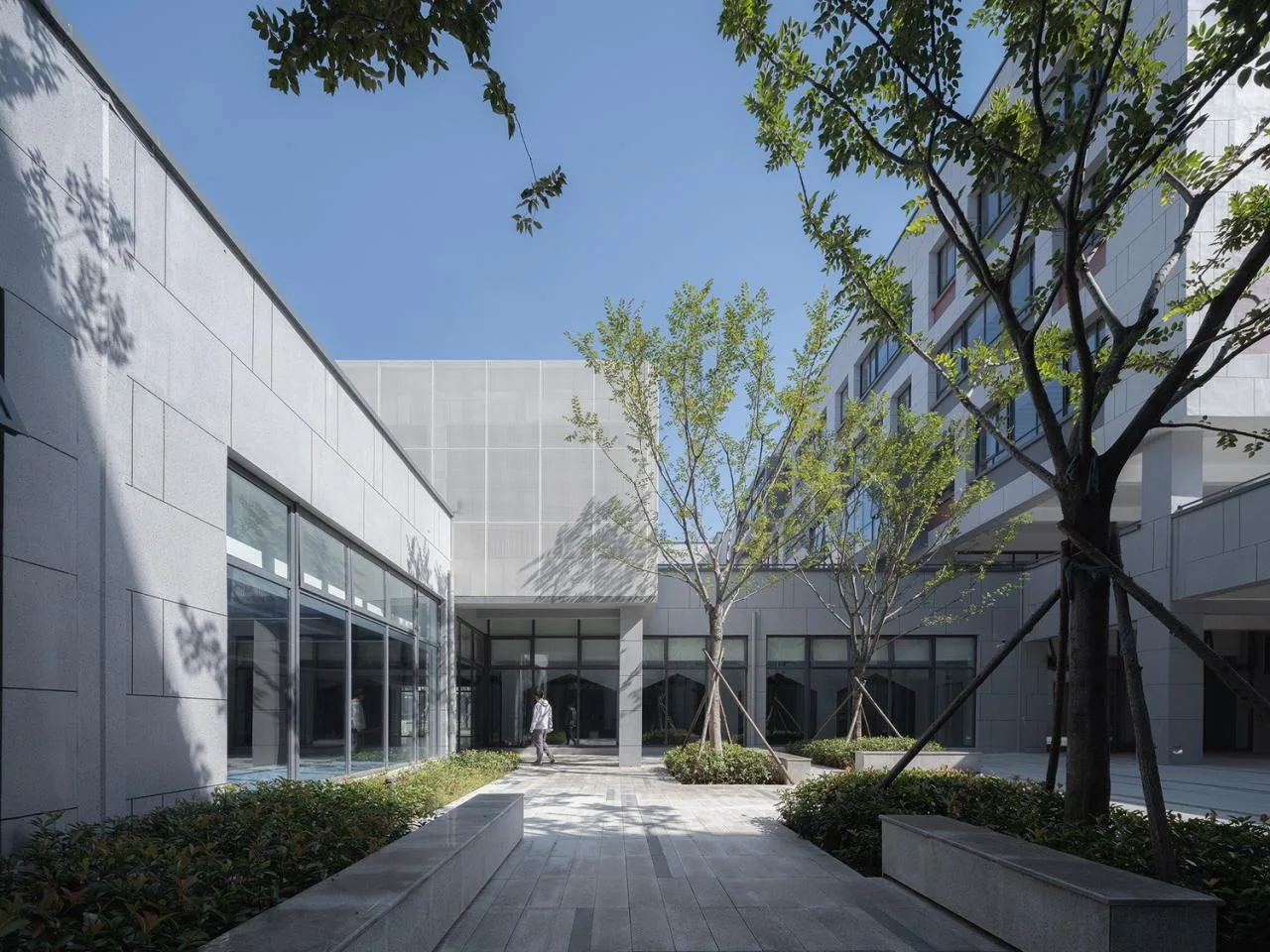 BIM Architecture | Henan Anyang Zhenzhong School/Xiangwai Construction Studio, School of Architecture and Urban Planning, Shandong Jianzhu University