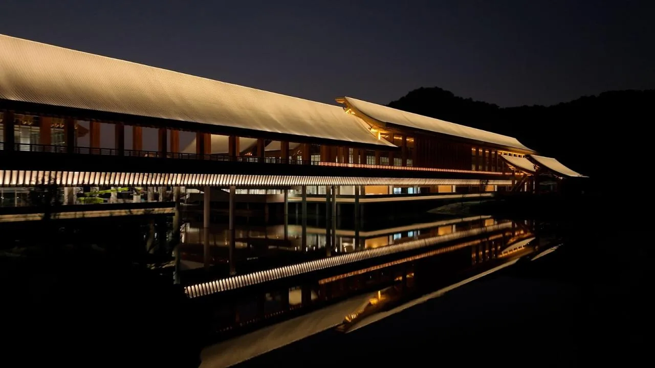 BIM Architecture | Rice Fields and Covered Bridges - Ningbo International Convention Center/Tanghua Architectural Design