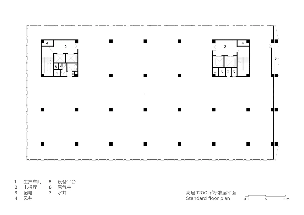 BIM Architecture | Industrial Upstairs Mode Iteration: Hangzhou Zhongenergy-saving (Fuyang) Environmental Protection Industrial Park/Line+Meng Fanhao's New Work