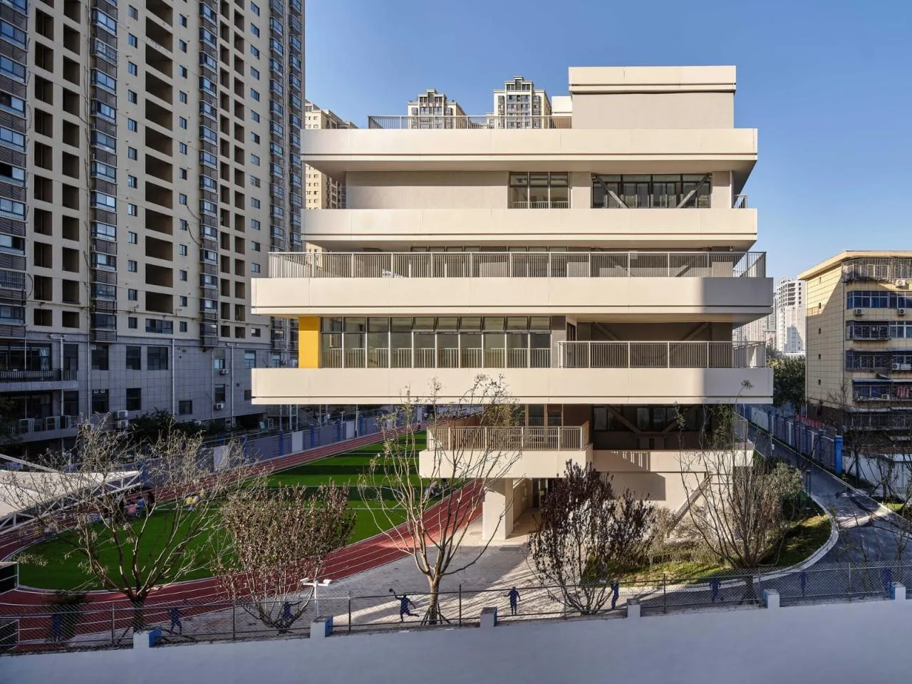 BIM Architecture | Xi'an Weiyang Road Primary School Comprehensive Building/Qu Peiqing Studio of China Northwest Architectural Design and Research Institute