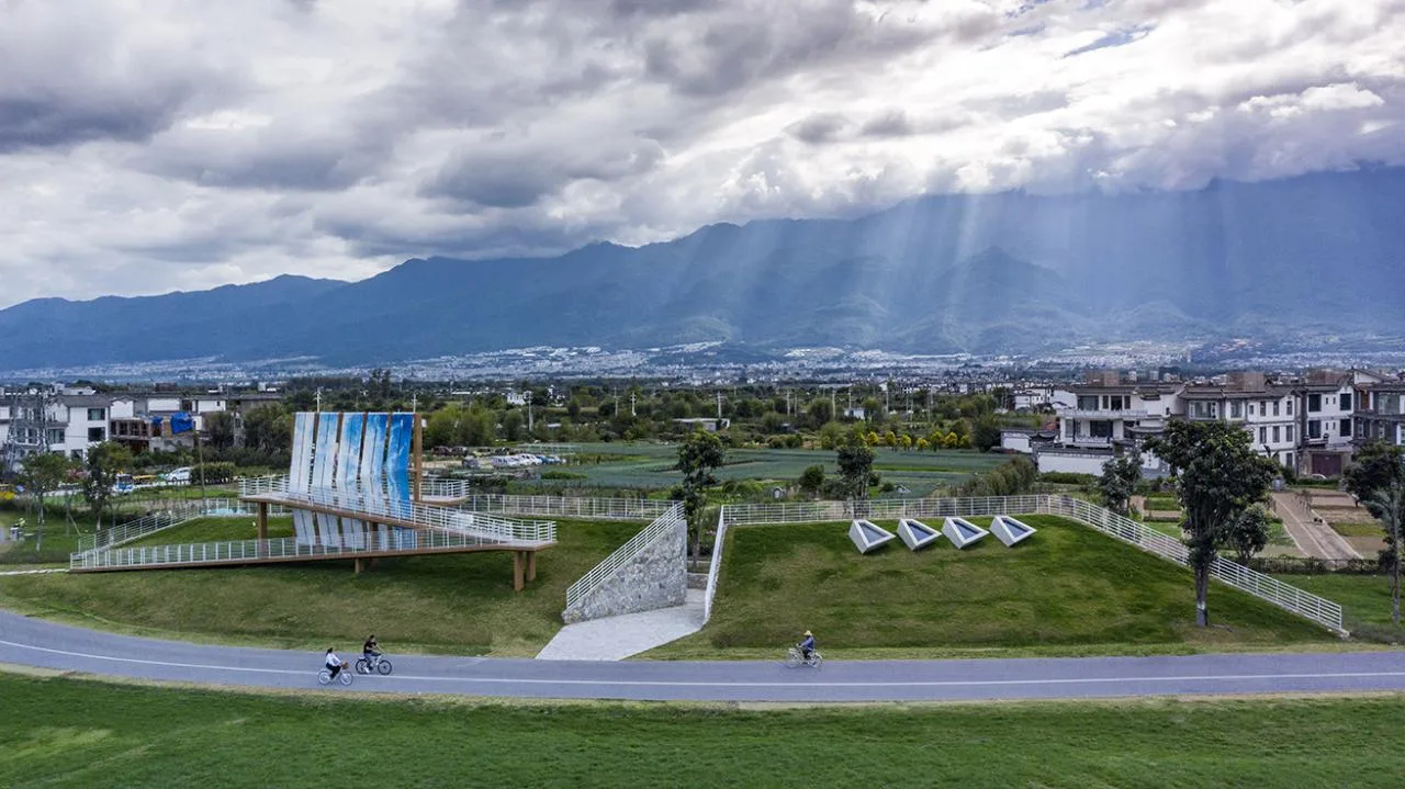 BIM Architecture | Fan's Homesickness: Ecological Corridor around Erhai Lake, Station 5/Sanwen Architecture