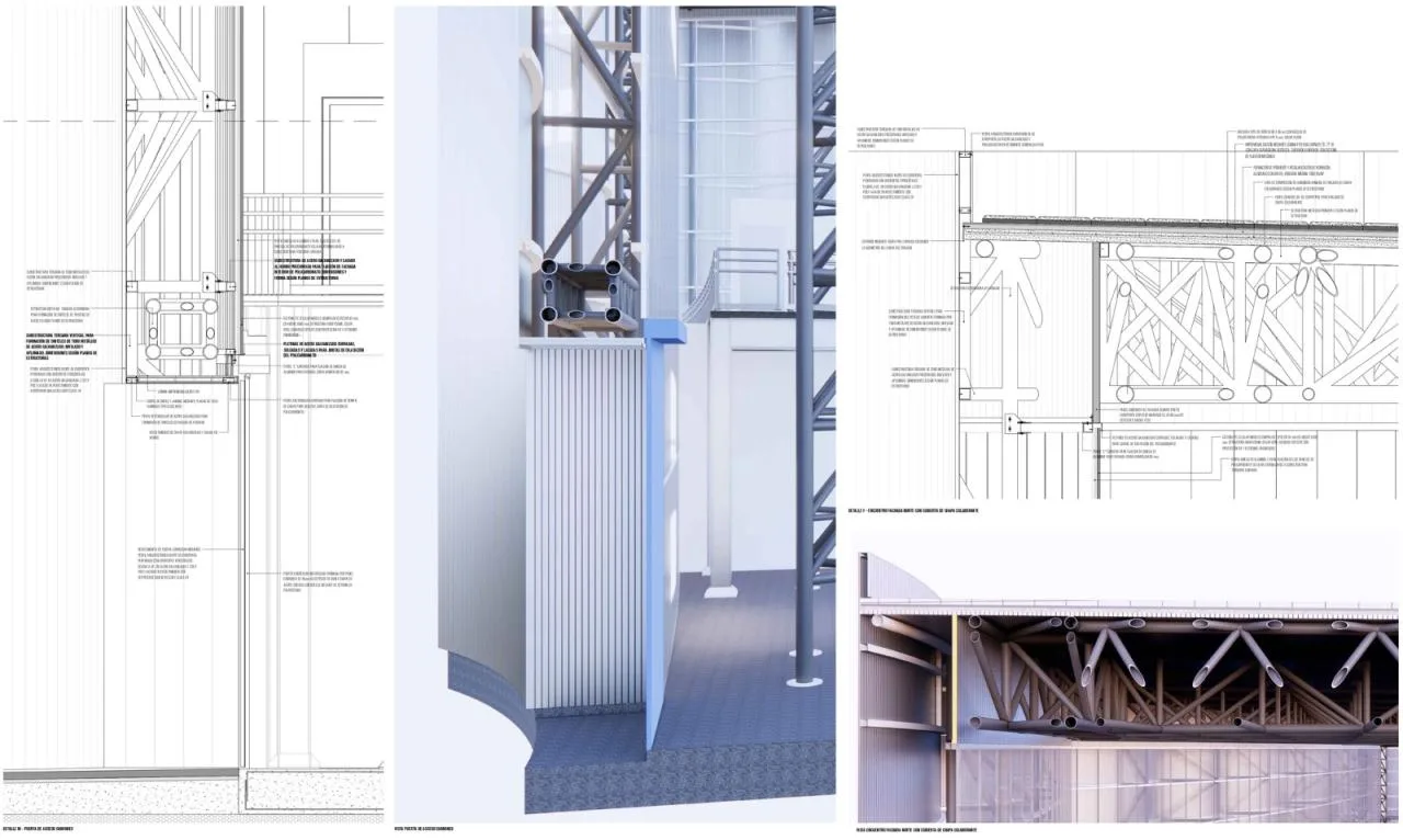 BIM Architecture | Mayoral New Warehouse Logistics Center/System Arquitectura