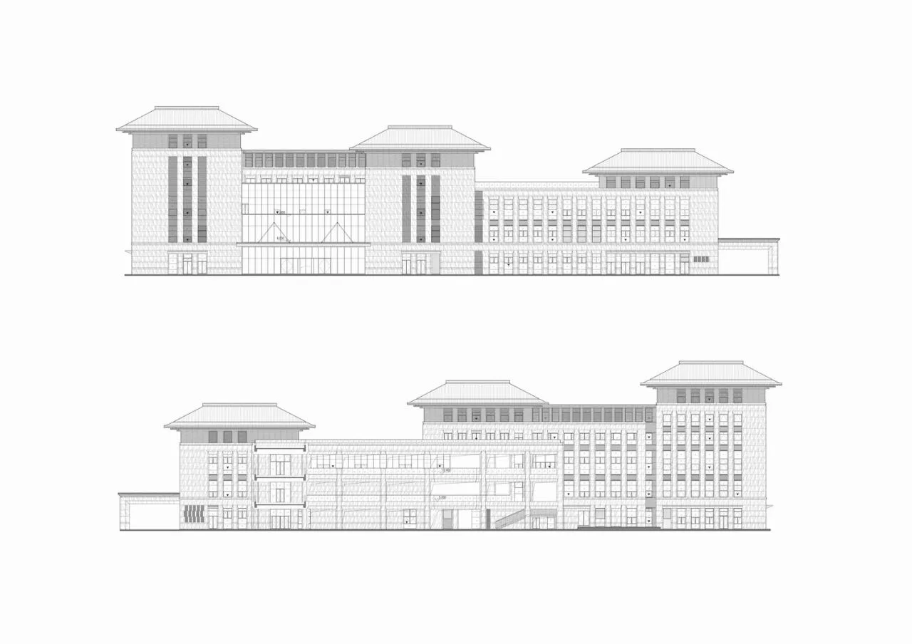 BIM Architecture | Hengqin New District Citizen Service Center/Shanghai Huadu Architectural Planning and Design