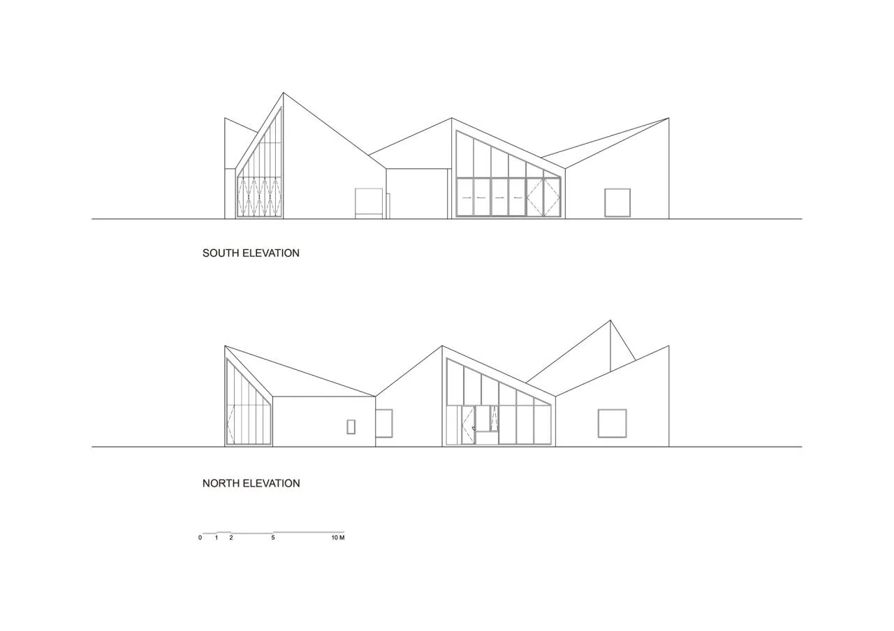 BIM Architecture | Yuntai Mountain Ice Chrysanthemum Field Library/One Tree Architecture