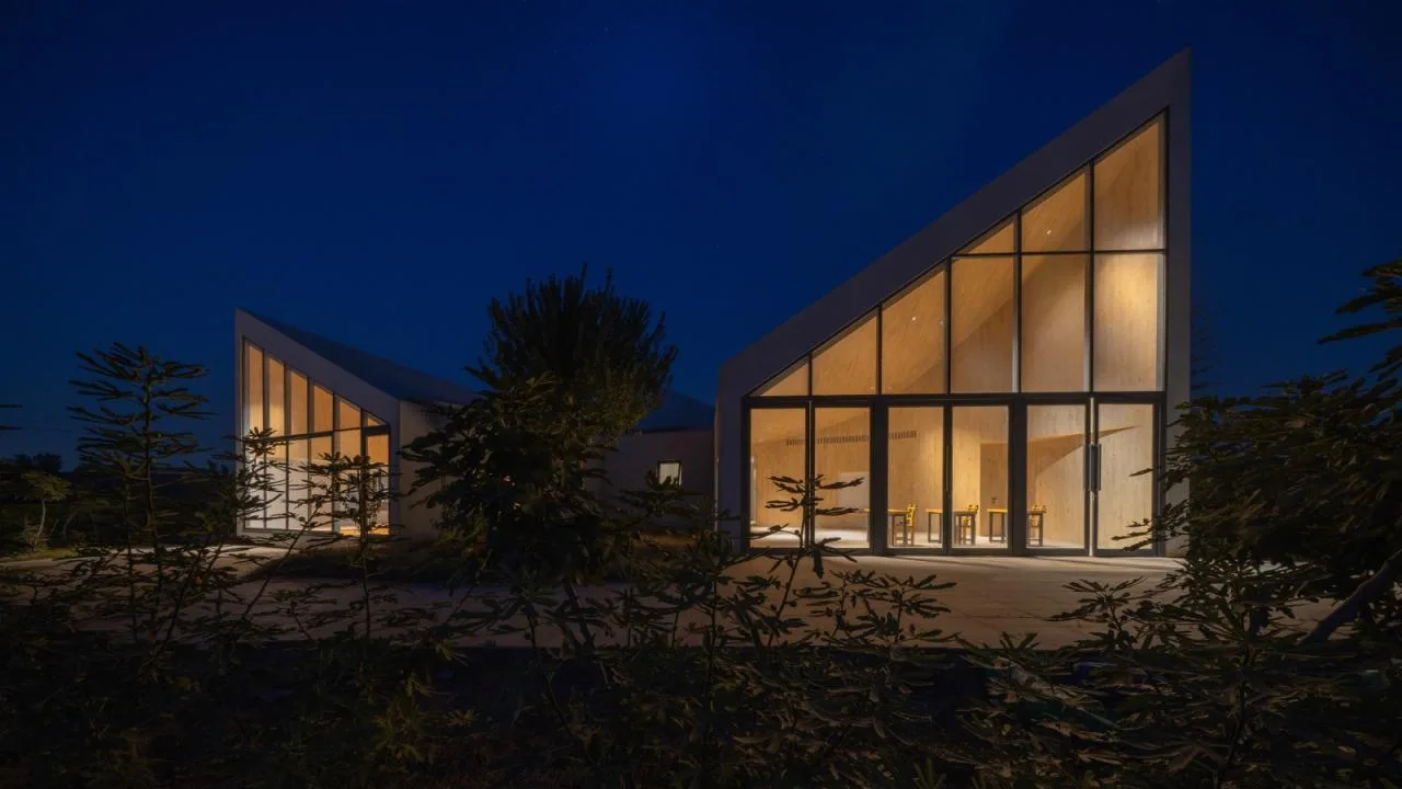 BIM Architecture | Yuntai Mountain Ice Chrysanthemum Field Library/One Tree Architecture