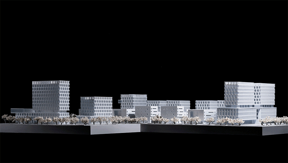 BIM Architecture | Industrial Upstairs Mode Iteration: Hangzhou Zhongenergy-saving (Fuyang) Environmental Protection Industrial Park/Line+Meng Fanhao's New Work