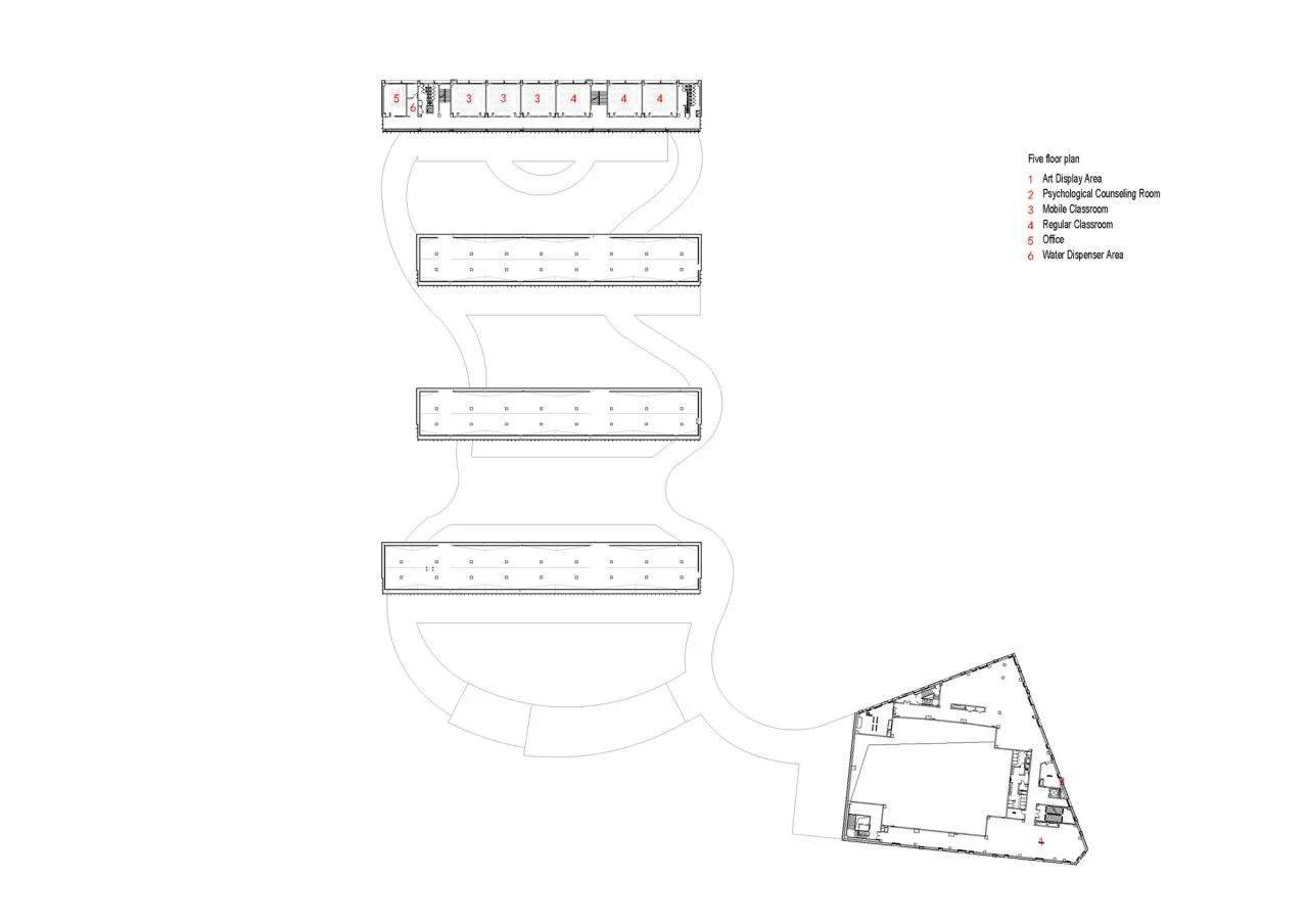 BIM Architecture | Mingming Experimental School/Mizhang Architecture