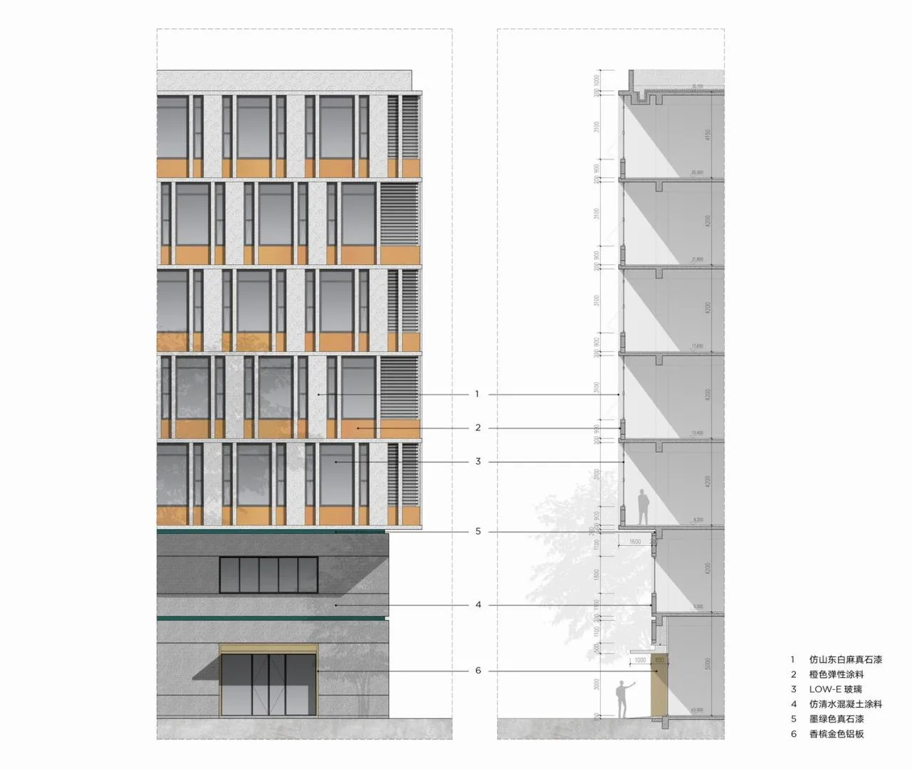 BIM Architecture | Industrial Upstairs Mode Iteration: Hangzhou Zhongenergy-saving (Fuyang) Environmental Protection Industrial Park/Line+Meng Fanhao's New Work