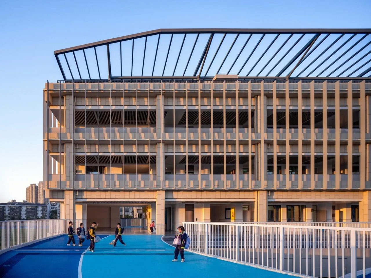 BIM Architecture | Mingming Experimental School/Mizhang Architecture