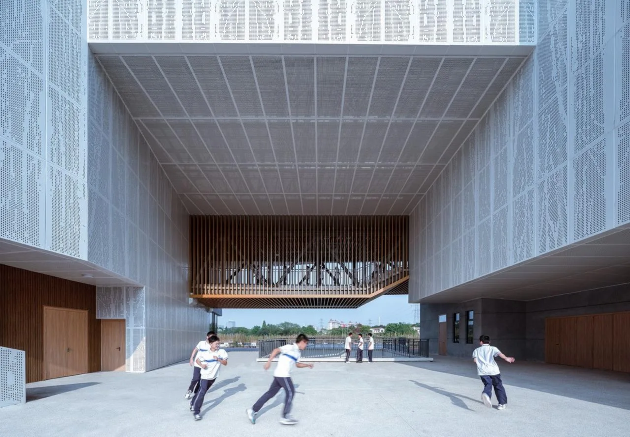 BIM Architecture | Hangzhou Zhongtai Middle School Architectural Design/LZGC Quantum Architecture City Design Firm+Zhejiang Jianyuan Architectural Planning and Design Institute
