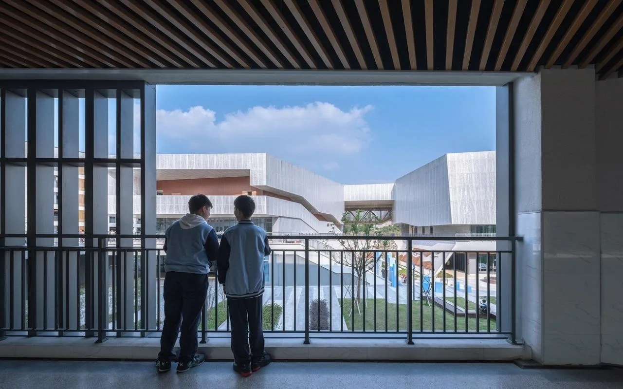 BIM Architecture | Hangzhou Zhongtai Middle School Architectural Design/LZGC Quantum Architecture City Design Firm+Zhejiang Jianyuan Architectural Planning and Design Institute