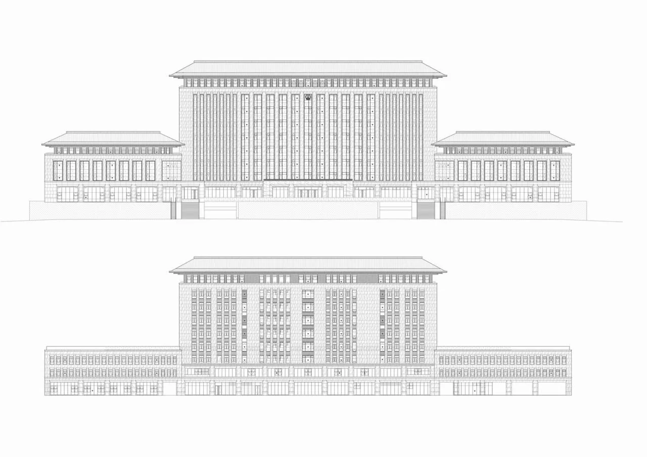 BIM Architecture | Hengqin New District Citizen Service Center/Shanghai Huadu Architectural Planning and Design