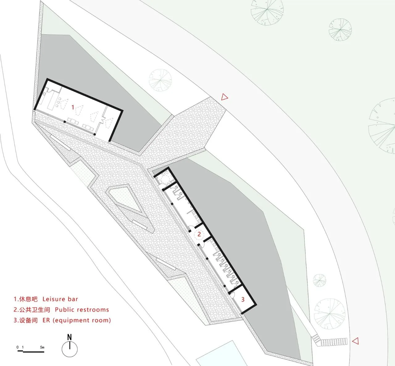 BIM Architecture | Fan's Homesickness: Ecological Corridor around Erhai Lake, Station 5/Sanwen Architecture