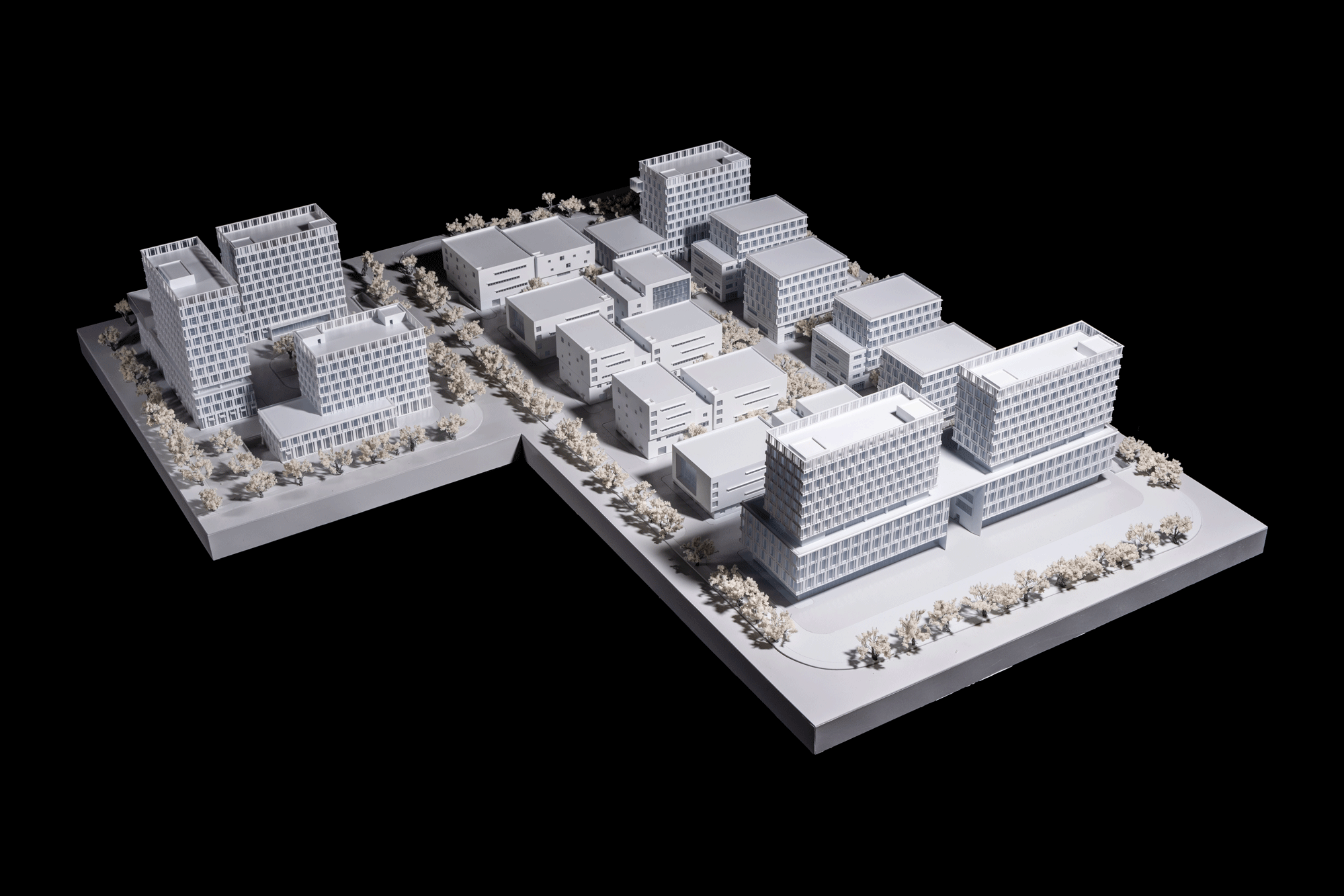BIM Architecture | Industrial Upstairs Mode Iteration: Hangzhou Zhongenergy-saving (Fuyang) Environmental Protection Industrial Park/Line+Meng Fanhao's New Work