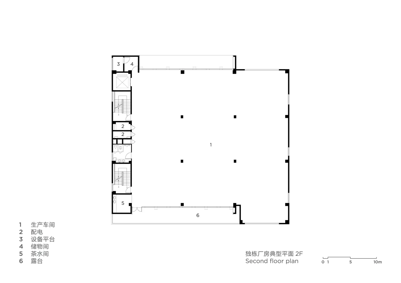 BIM Architecture | Industrial Upstairs Mode Iteration: Hangzhou Zhongenergy-saving (Fuyang) Environmental Protection Industrial Park/Line+Meng Fanhao's New Work