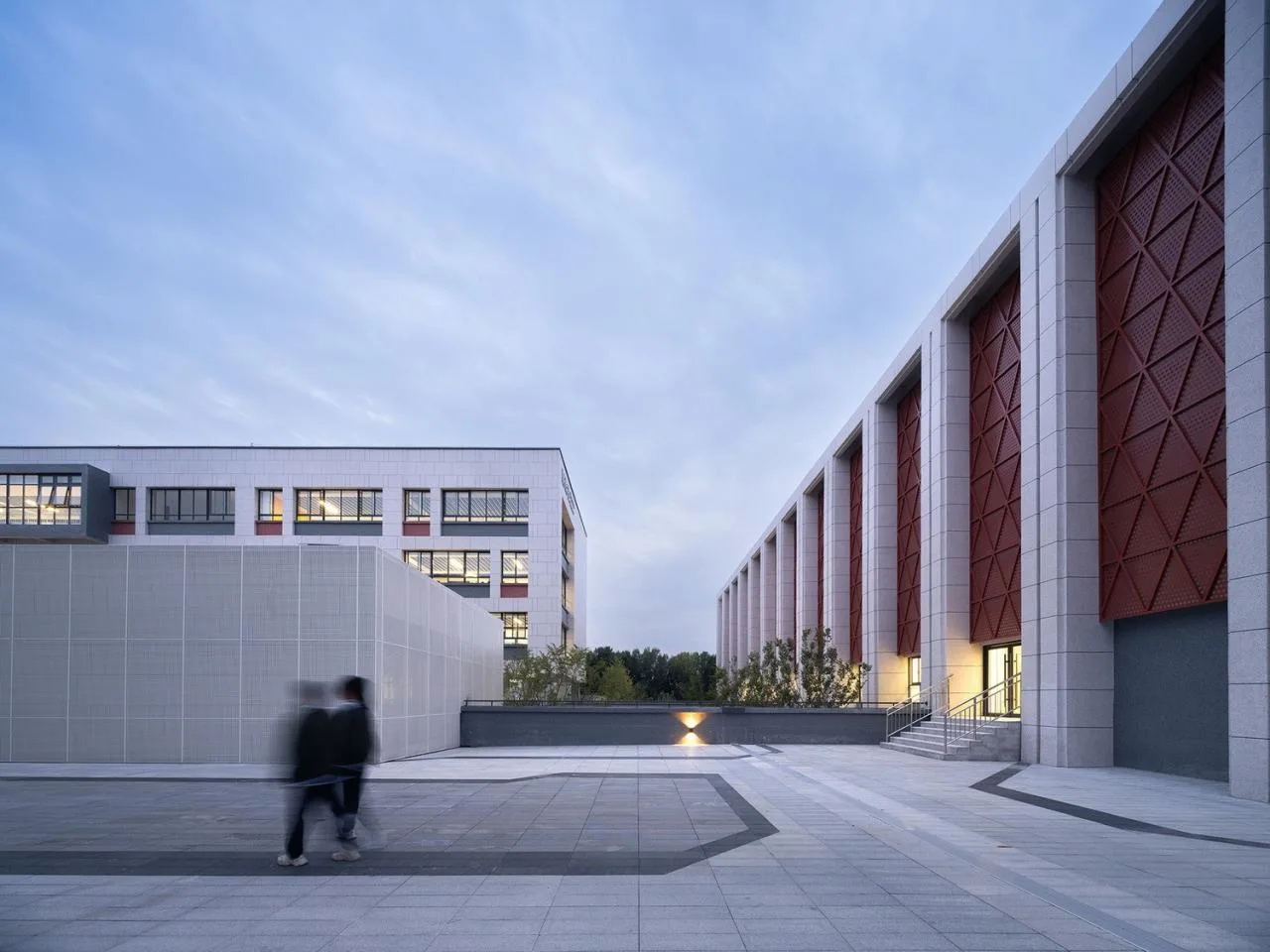 BIM Architecture | Henan Anyang Zhenzhong School/Xiangwai Construction Studio, School of Architecture and Urban Planning, Shandong Jianzhu University