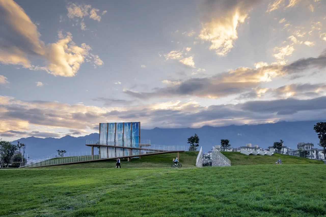 BIM Architecture | Fan's Homesickness: Ecological Corridor around Erhai Lake, Station 5/Sanwen Architecture