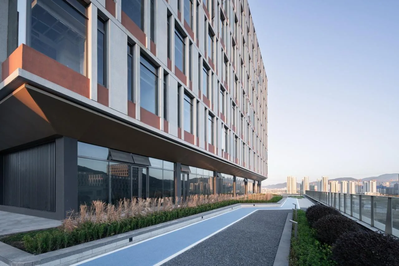 BIM Architecture | Industrial Upstairs Mode Iteration: Hangzhou Zhongenergy-saving (Fuyang) Environmental Protection Industrial Park/Line+Meng Fanhao's New Work