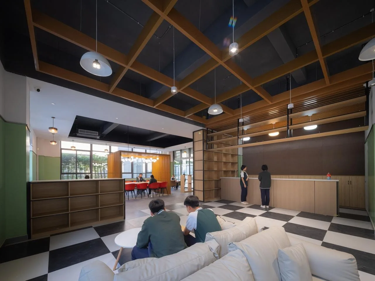 BIM Architecture | Henan Anyang Zhenzhong School/Xiangwai Construction Studio, School of Architecture and Urban Planning, Shandong Jianzhu University