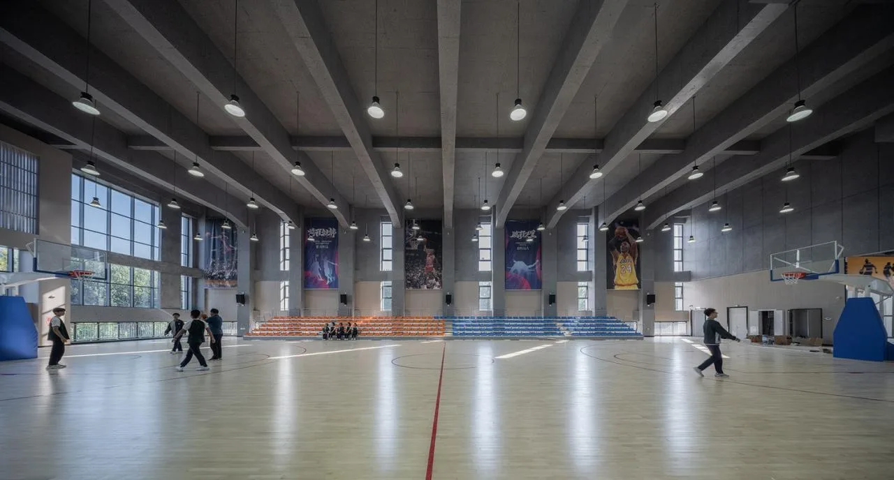 BIM Architecture | Henan Anyang Zhenzhong School/Xiangwai Construction Studio, School of Architecture and Urban Planning, Shandong Jianzhu University