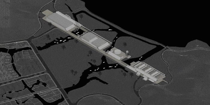 BIM Architecture | Rice Fields and Covered Bridges - Ningbo International Convention Center/Tanghua Architectural Design