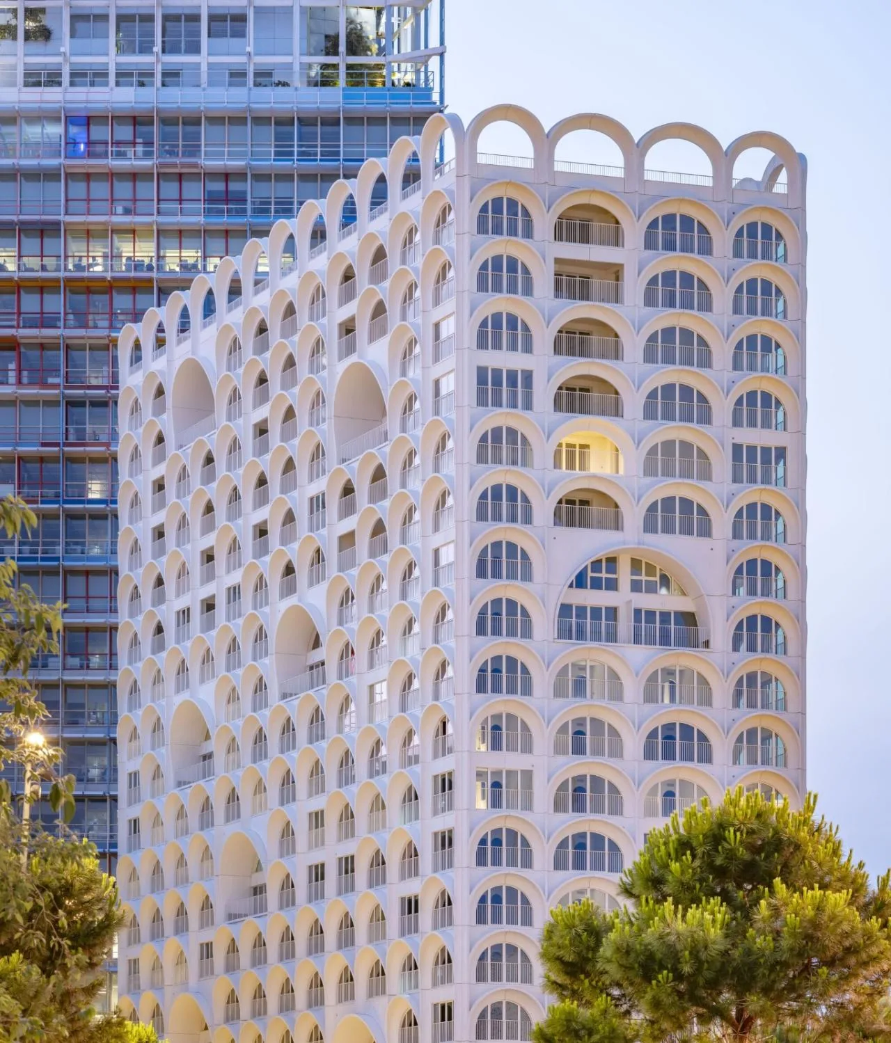 BIM Architecture | 414 Arches, 'Blue Gate' Residence/PietriArchitectors