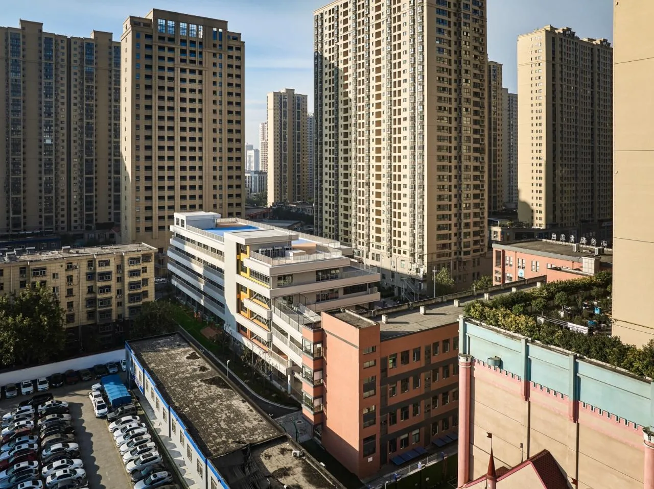 BIM Architecture | Xi'an Weiyang Road Primary School Comprehensive Building/Qu Peiqing Studio of China Northwest Architectural Design and Research Institute