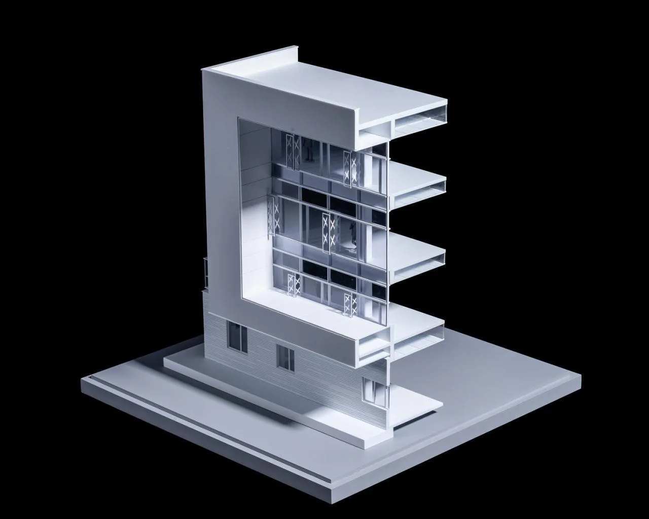 BIM Architecture | Industrial Upstairs Mode Iteration: Hangzhou Zhongenergy-saving (Fuyang) Environmental Protection Industrial Park/Line+Meng Fanhao's New Work