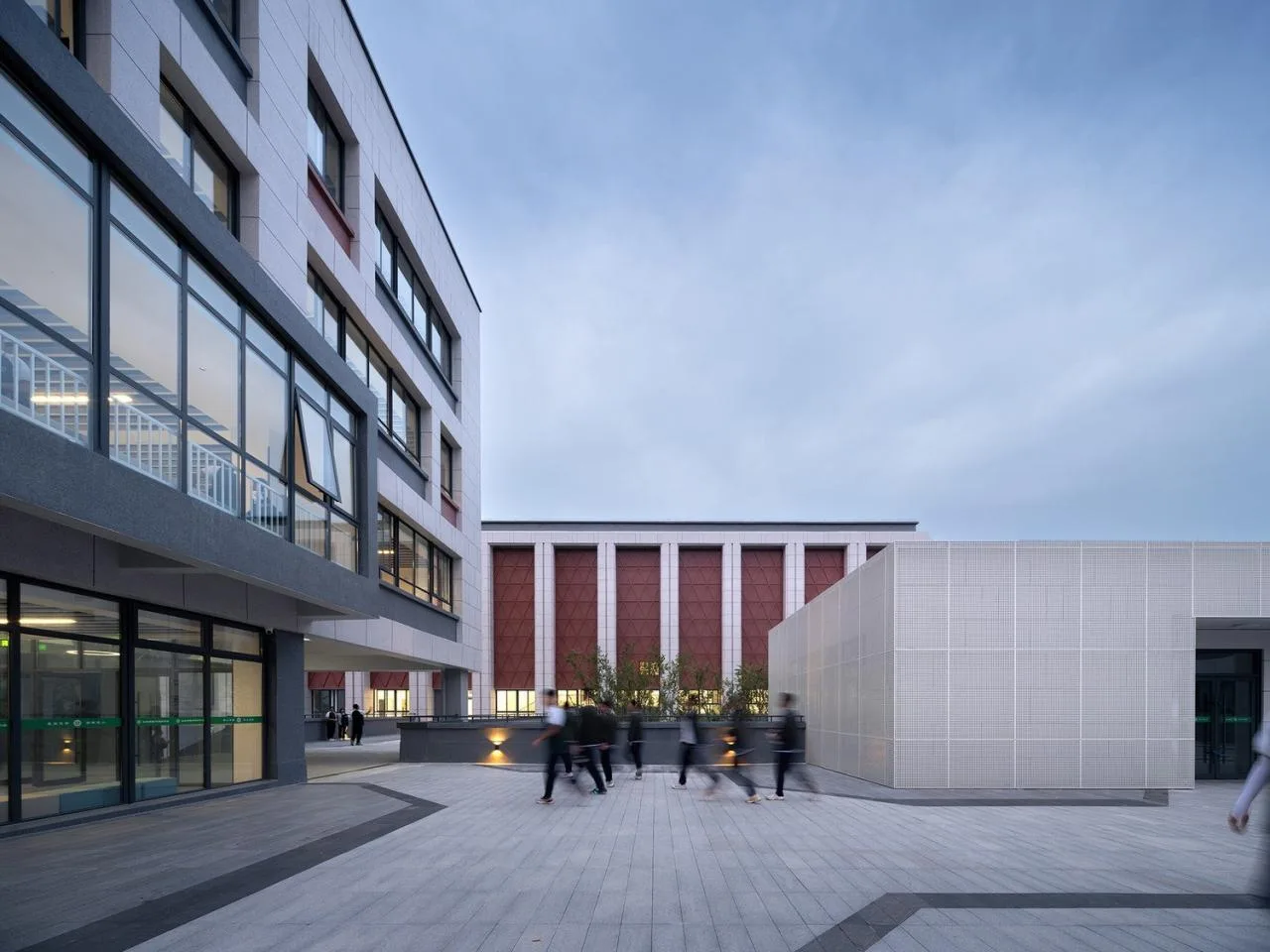 BIM Architecture | Henan Anyang Zhenzhong School/Xiangwai Construction Studio, School of Architecture and Urban Planning, Shandong Jianzhu University