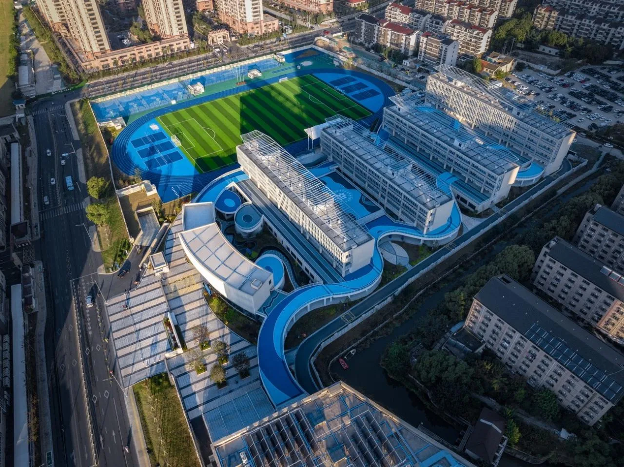 BIM Architecture | Mingming Experimental School/Mizhang Architecture